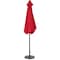 Living Accents Living Accents 9 ft. Tiltable Red Market Umbrella UM90BKOBD27RED - alternate 3